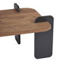 Nordure Mesa de centro Renard - Atlantic Pine, Anthracite